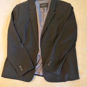 Banana Republic Black Blazer with Notched Lapel